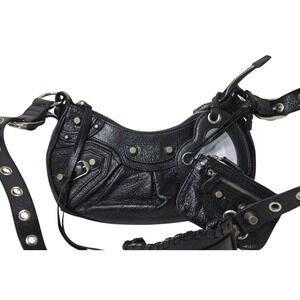 Balenciaga Hobo CAGOLE One XS Shoulder LE Bag Black